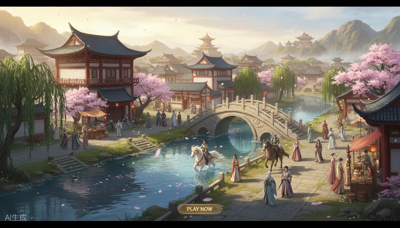 梦幻西游私服普陀山场景截图